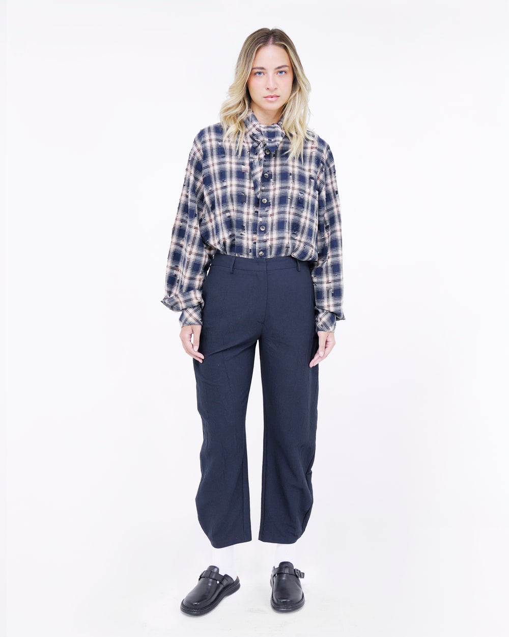 PANTALONE BALLOON GOFFRATO