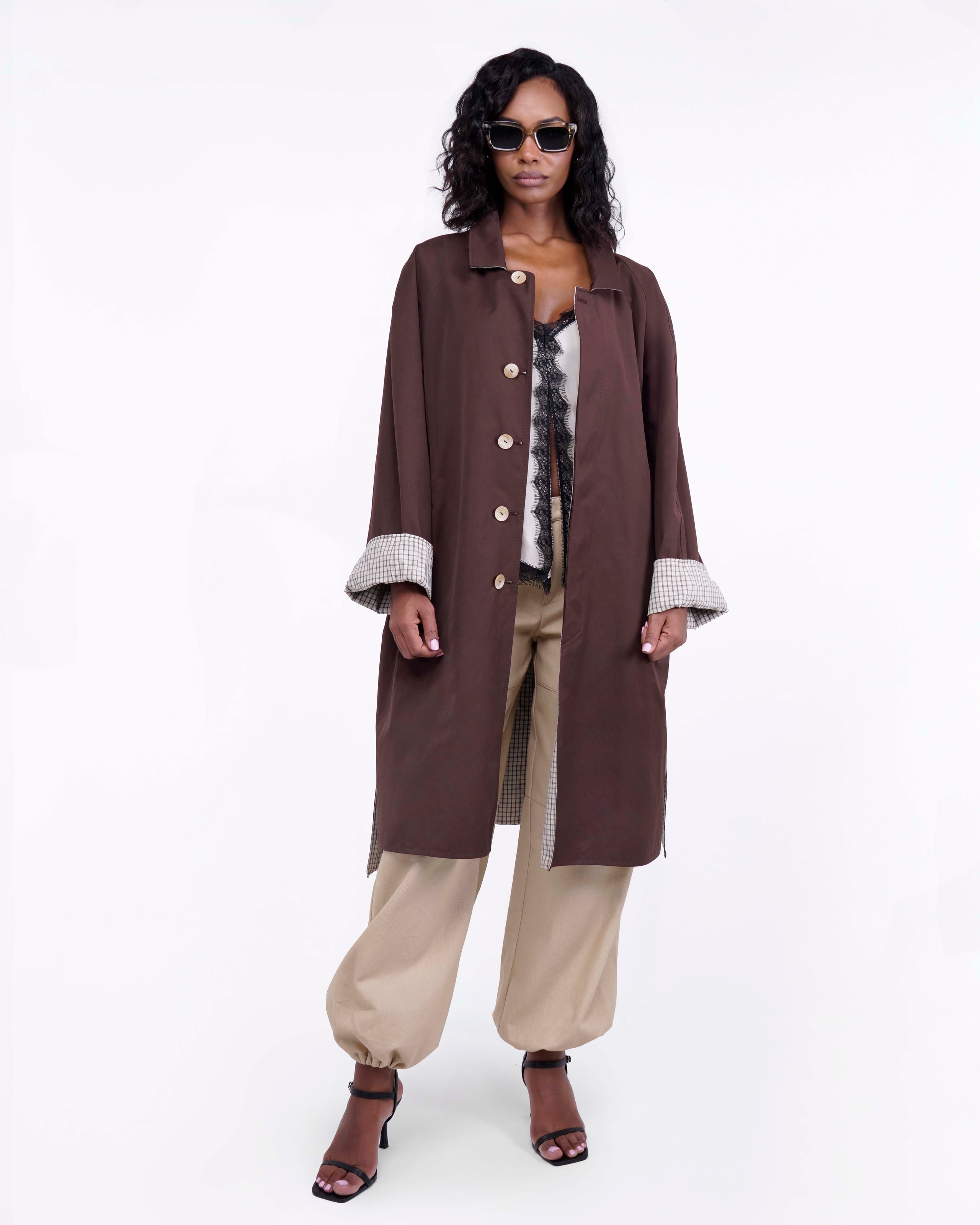 TRENCH DOUBLE FACE